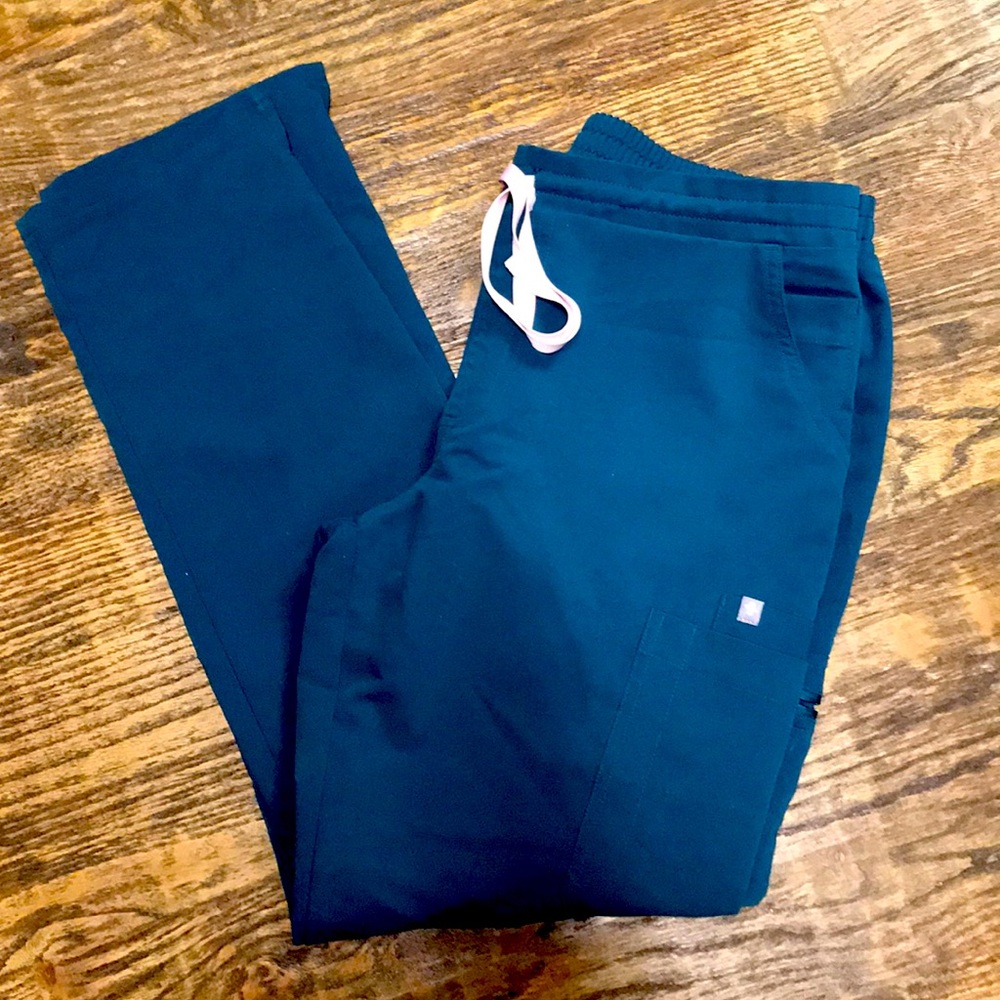 Figs Caribbean blue yola bottoms (m)